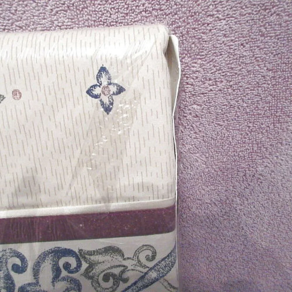Vtg Cannon Royal Family Percale Devonshire Full Flat Sheet 250 TC Cotton NEW